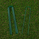 Powder Coated Green Grass Pins 150mm