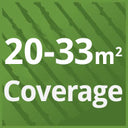 20-33m² Coverage