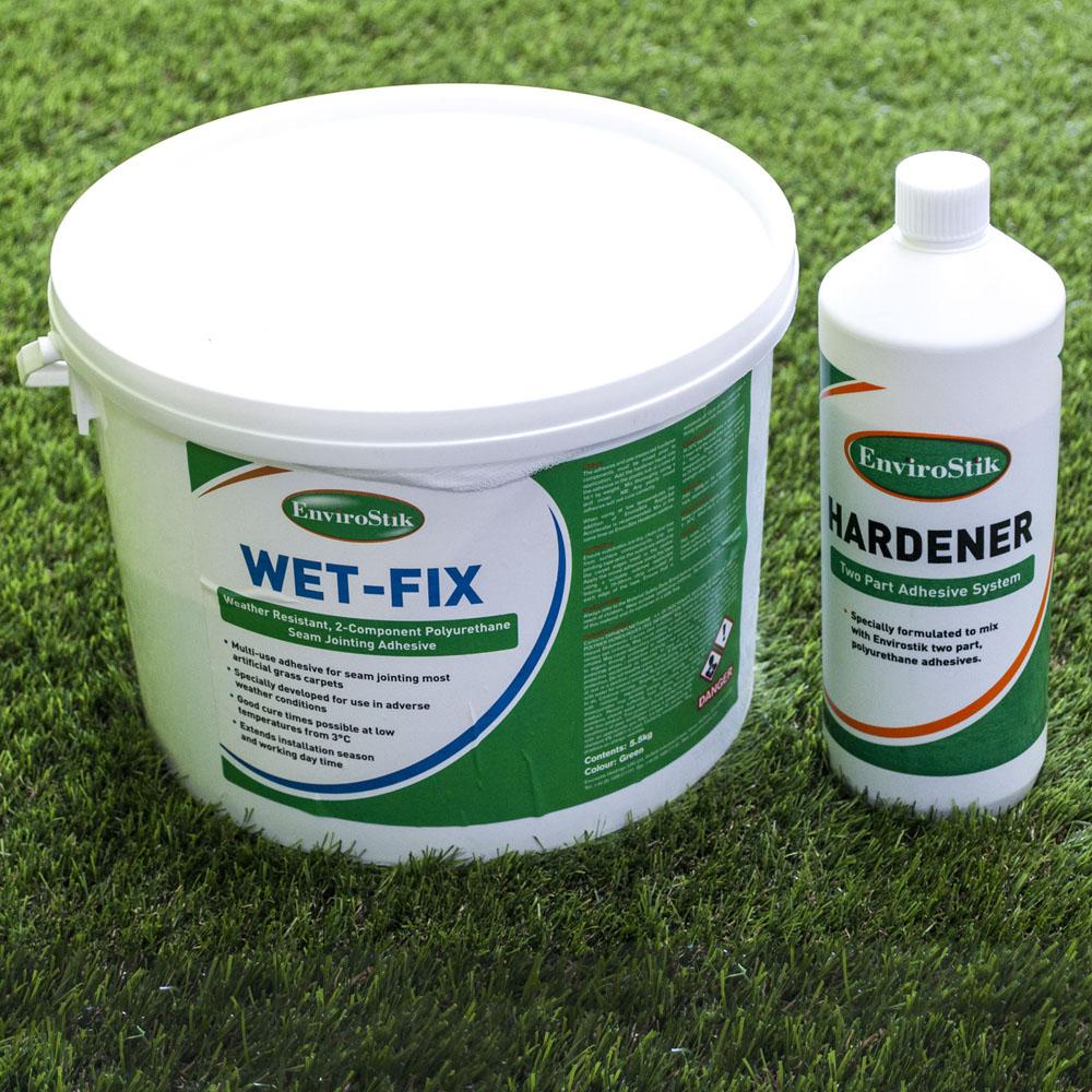 Wet Fix Ridge EnviroStik Multi Purpose Wet-Fix Adhesive and Hardener | Grass247.co.uk
