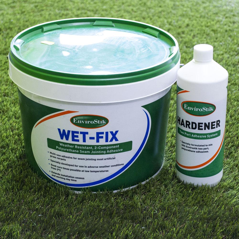 Wet Fix Ridge EnviroStik Multi Purpose Wet-Fix Adhesive and Hardener | Grass247.co.uk